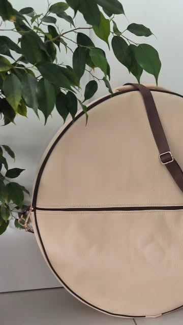 کیف دف دیبا چرمی ساده زنانه یا مردانه سینا