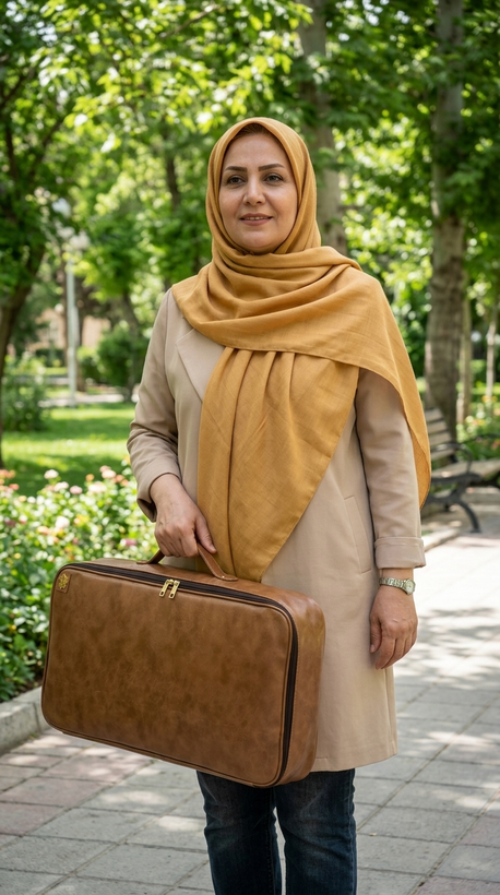 کیف چرمی تخته نرد